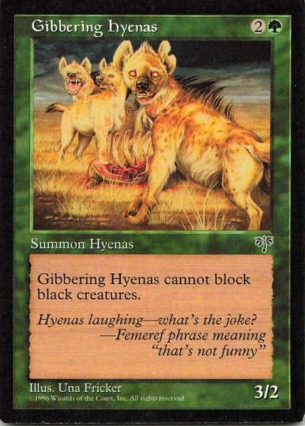 Gibbering Hyenas - Alliances