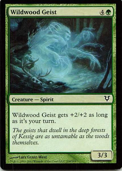 Wildwood Geist - Avacyn Restored #204/244