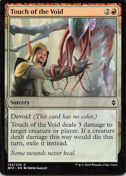Touch of the Void - Battle for Zendikar #134/274