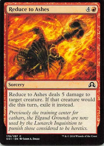 Reduce to Ashes - Shadows over Innistrad #176/297
