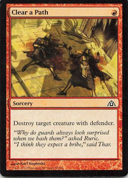 Clear a Path - Dragon's Maze #32/156