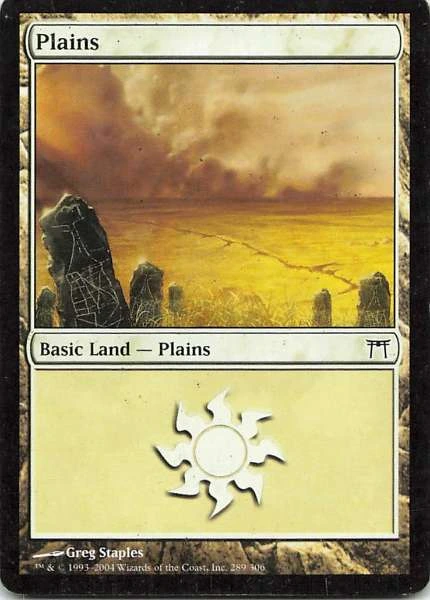 Plains - Champions of Kamigawa #289/306