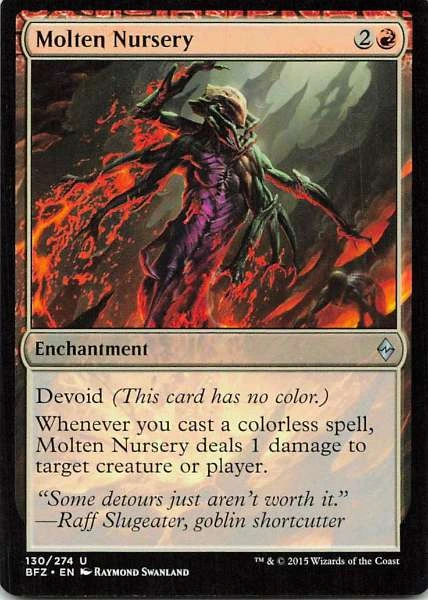 Molten Nursery - Battle for Zendikar #130/274