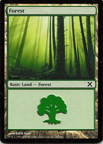 Forest - 10th Edition #381/383