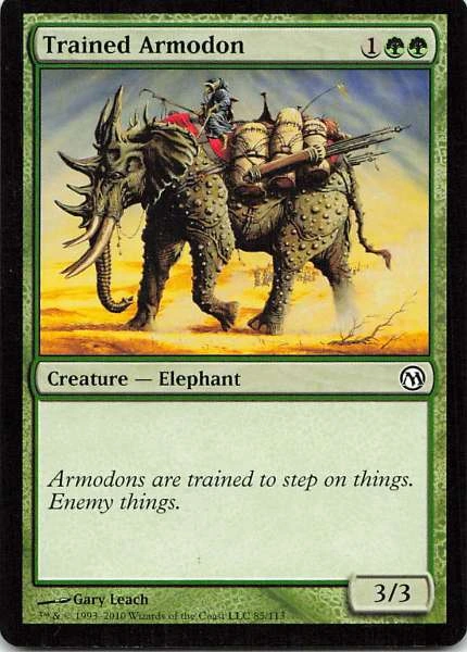 Trained Armodon - Magic 2011 #85/113