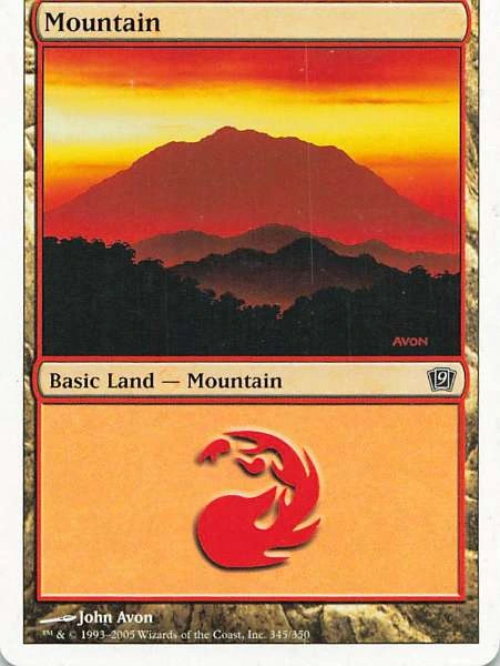 Mountain - Ninth Edition #345/350