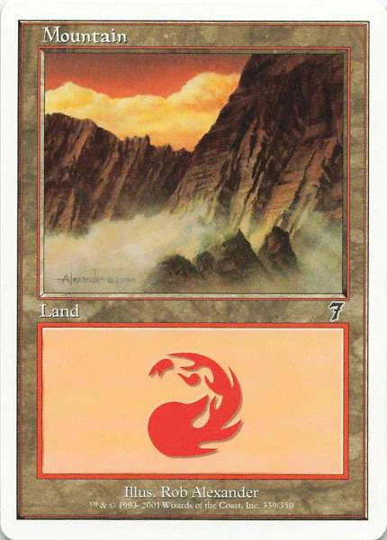 Mountain - 7th Edition #339/350