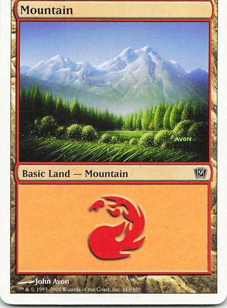 Mountain - 9th Edition #343/350