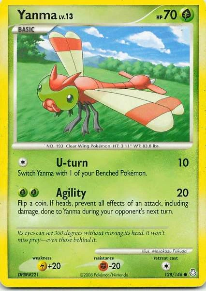 Yanma - Pokémon #128/146