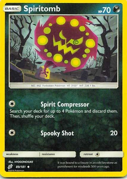 Spiritomb - Team Up #89/181