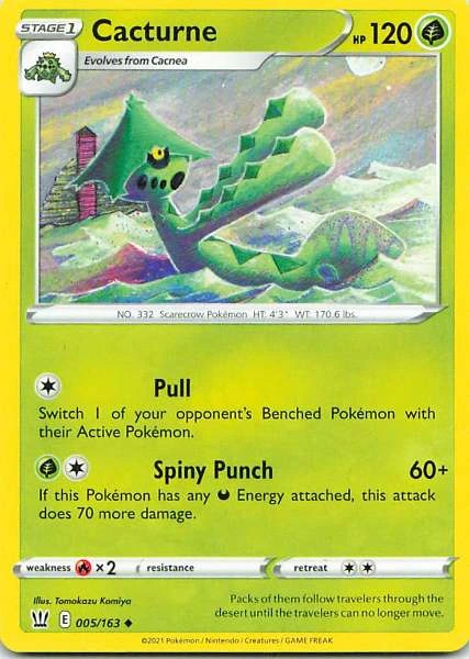 Cacturne - Pokémon #005/163