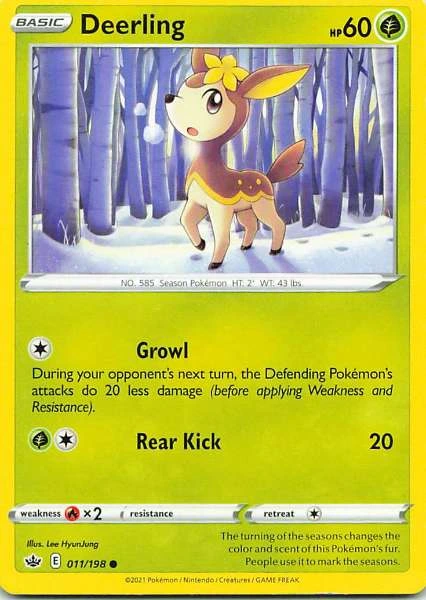 Deerling - Chilling Reign #011/198