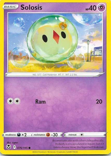 Solosis - Pokémon #076/195