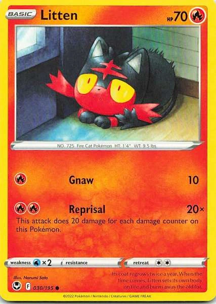 Litten - Pokémon #030/195