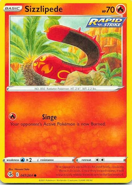 Sizzlipede - Fusion Strike #047/264