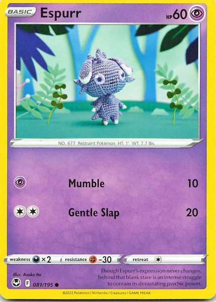 Espurr - Silver Tempest #081/195