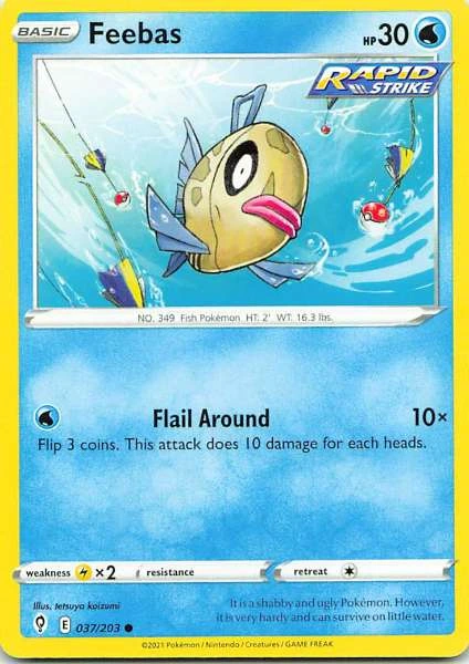 Feebas - Evolving Skies #037/203