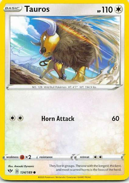 Tauros - Vivid Voltage #134/189