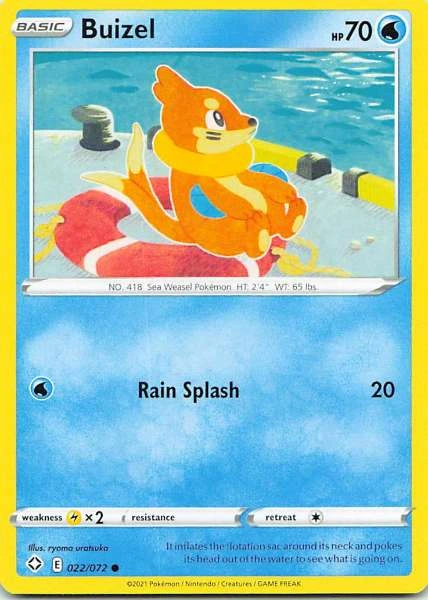 Buizel - Pokémon Shining Fates #022/072