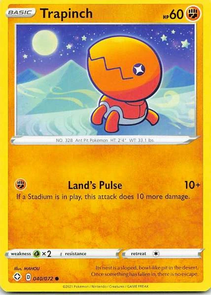 Trapinch - Pokémon Shining Fates #040/072