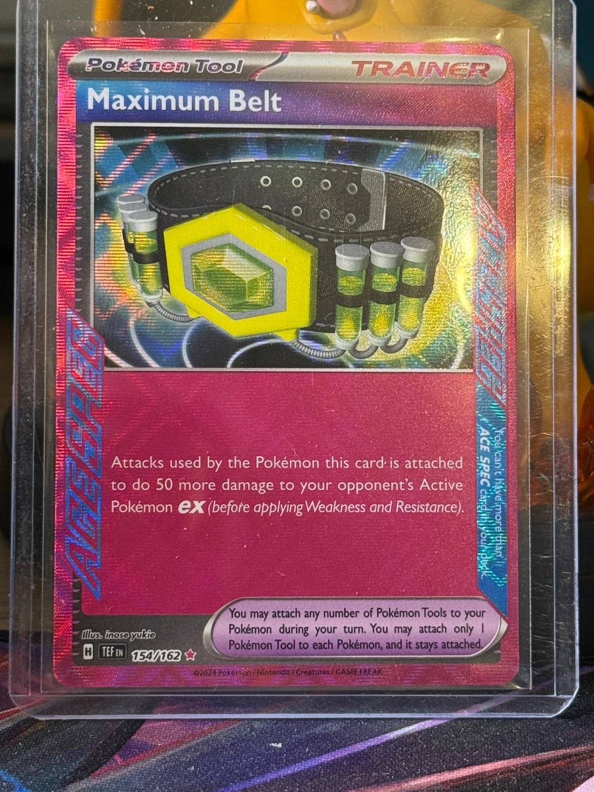 Maximum Belt - Scarlet & Violet: Temporal Forces #154/162