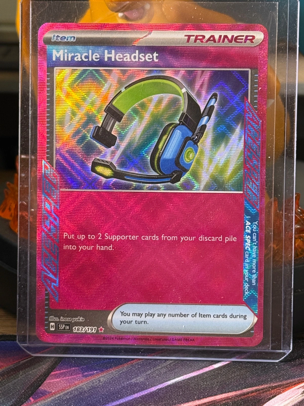Miracle Headset ACE SPEC - Surging Sparks #183/191