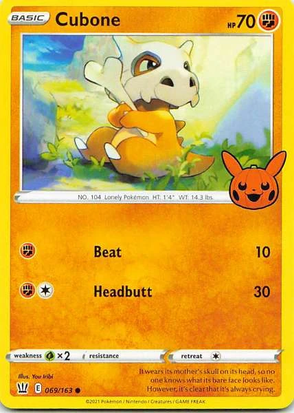 Cubone - Pokémon Trick or Trade #069/163