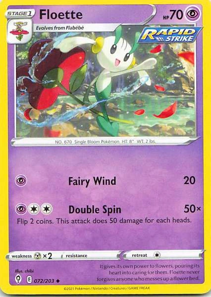 Floette - Evolving Skies #072/203