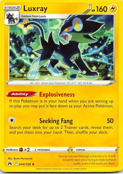 Luxray - Scarlet & Violet #044/159