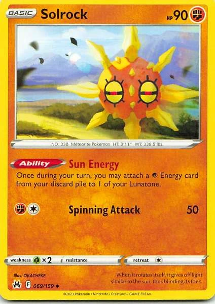 Solrock - Pokémon #069/159