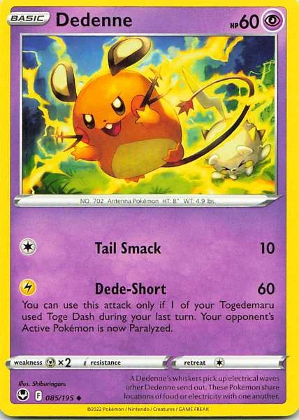 Dedenne - Silver Tempest #085/195