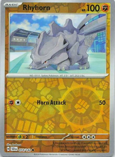 Rhyhorn - Pokémon #074/142