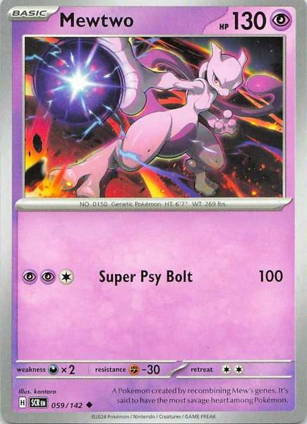 Mewtwo - Stellar Crown #059/142