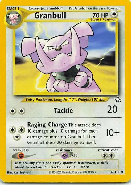 Granbull - Neo Genesis #37/111