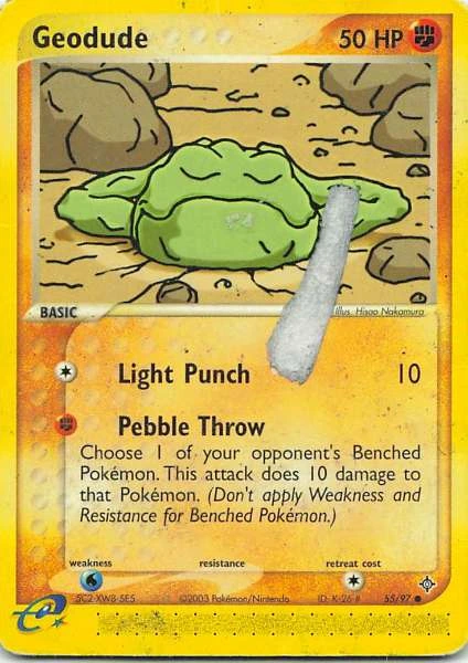 Geodude - EX Sandstorm #55/97