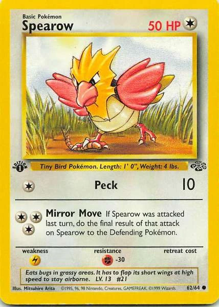 Spearow - Jungle #62/64