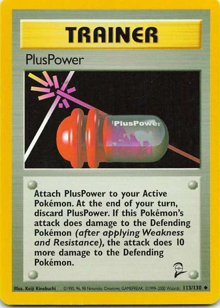 PlusPower - Base Set 2 #113/130