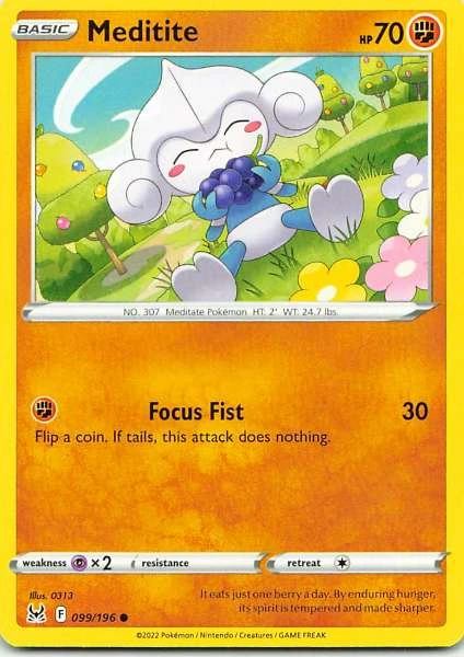 Meditite - Lost Origin #099/196