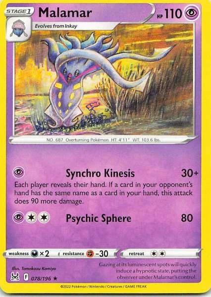 Malamar - Pokémon #078/196