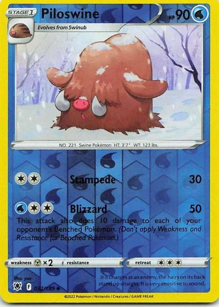 Piloswine - Astral Radiance #032/189
