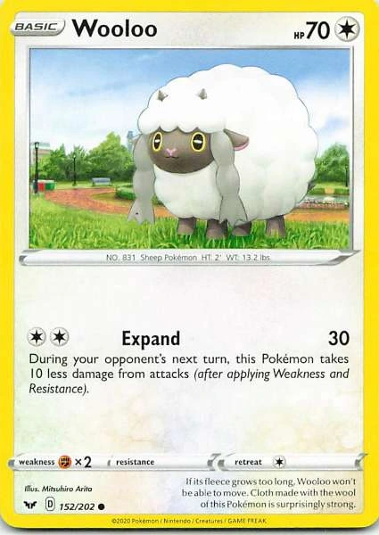 Wooloo - Sword & Shield #152/202