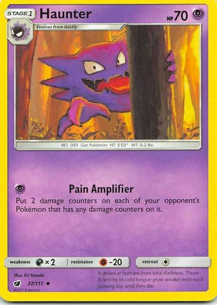 Haunter - Pokémon #37/111