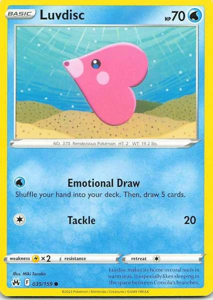 Luvdisc - Pokémon #035/159