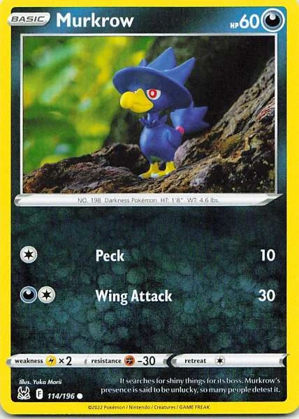 Murkrow - Brilliant Stars #114/196