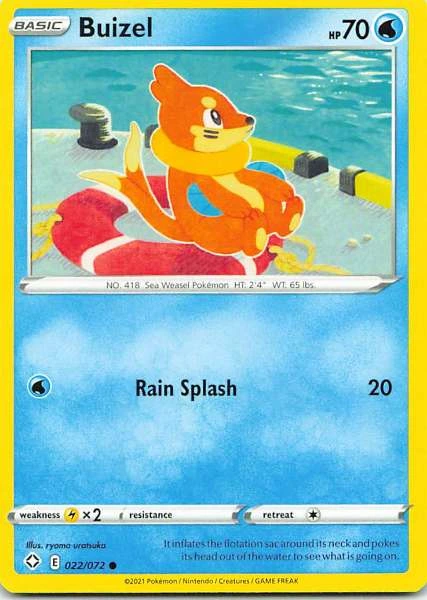 Buizel - Pokémon #022/072