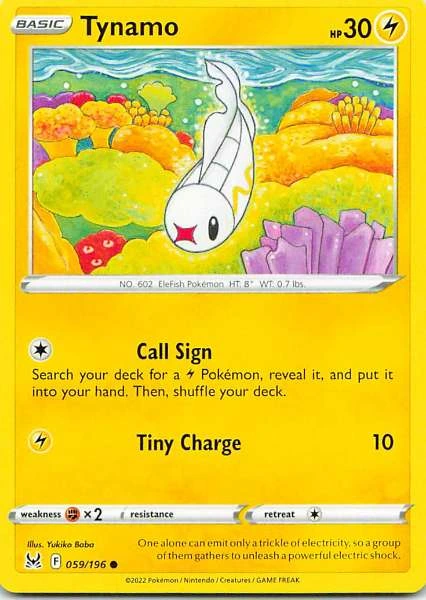 Tynamo - Pokémon #059/196