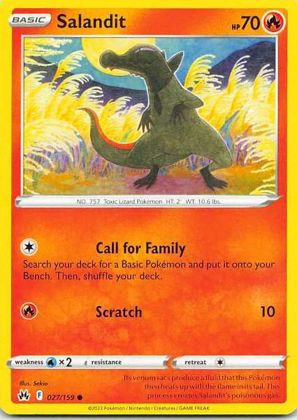 Salandit - Scarlet & Violet #027/159