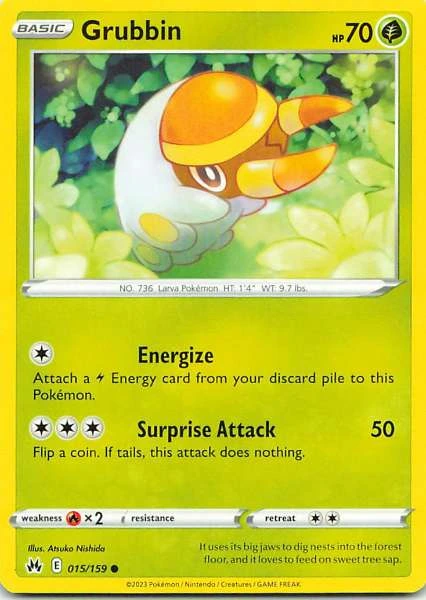 Grubbin - Scarlet & Violet #015/159