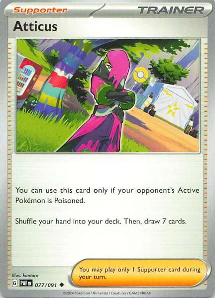 Atticus - Pokémon Paldean Fates #077/091