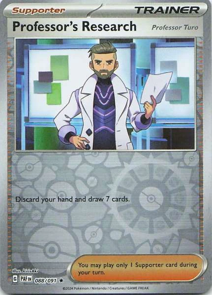 Professor's Research - Pokémon Paldean Fates #088/091